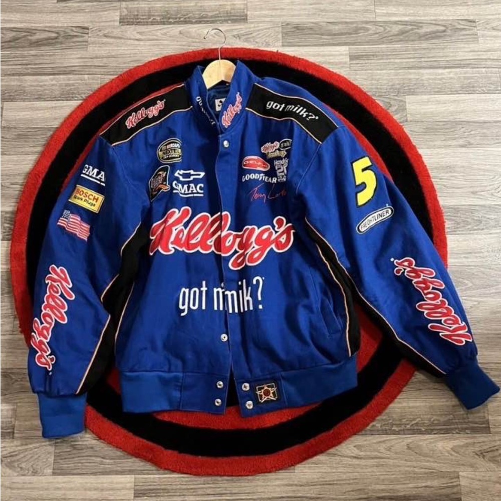Vintage NASCAR Jacket Terry Labonte Kellogg's Racing Jacket
Chase NASCAR Mens L